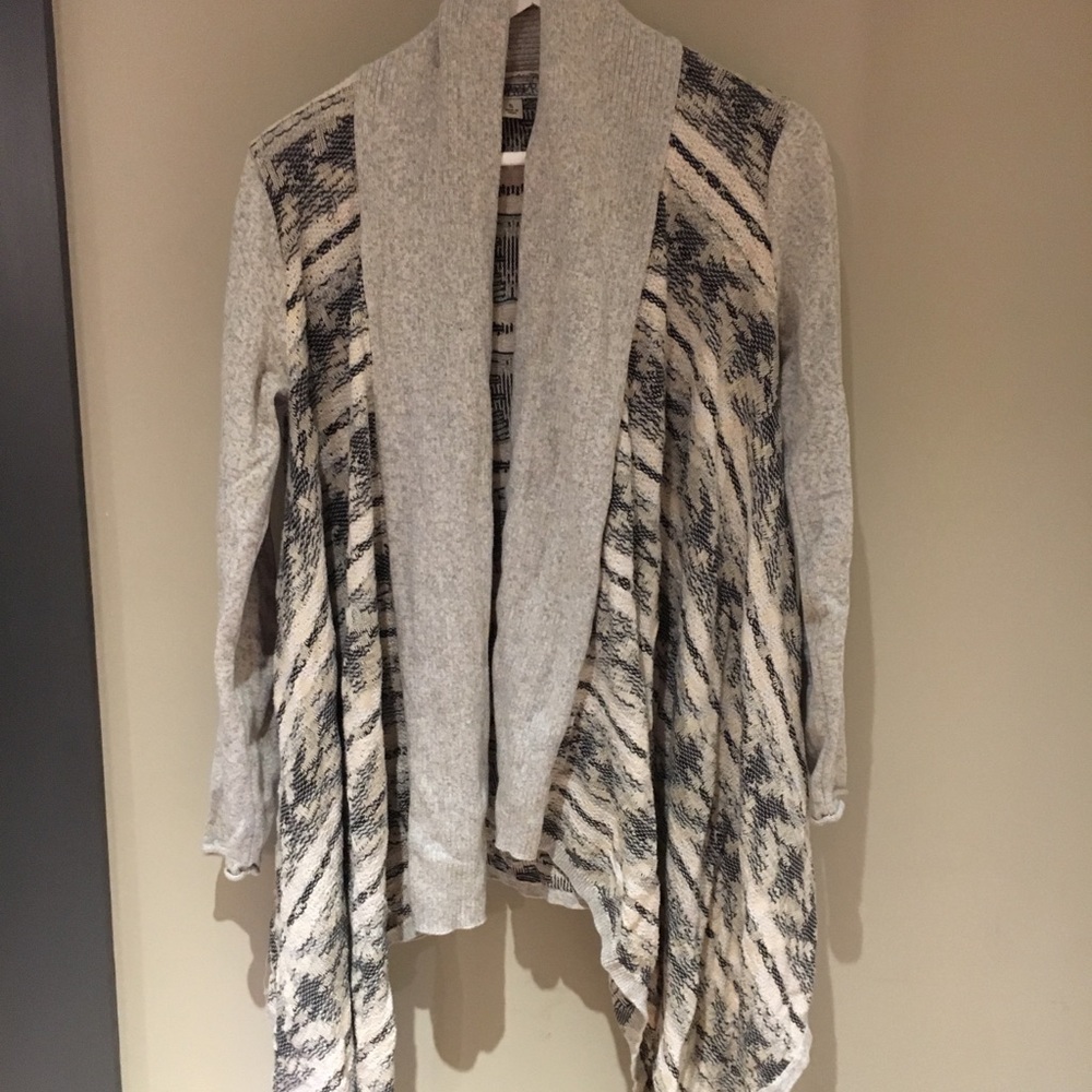 Cozy Lucky brand wrap sweater